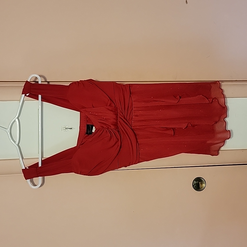 Torrid Size 1 Sparkle Red tank top